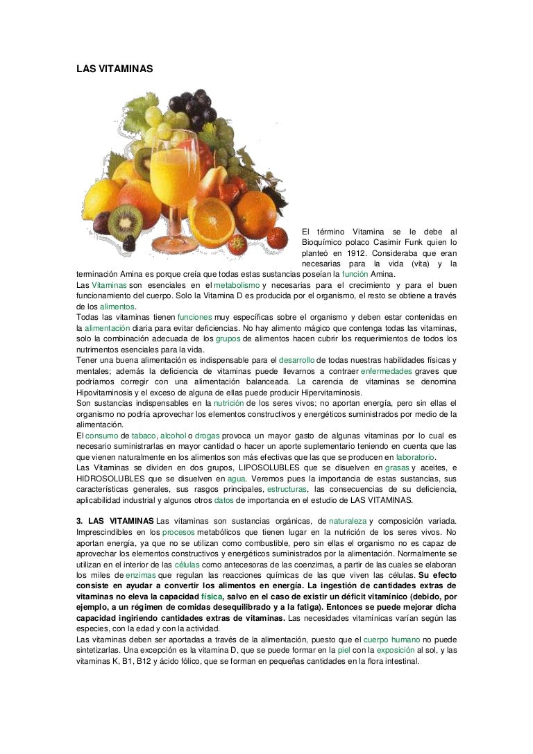 Falsas vitaminas o vitaminoides Falsas vitaminas o vitaminoides